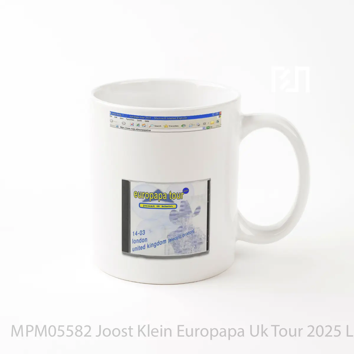 Mug Joost Klein Europapa Uk Tour 2025 London Electric Ballroom MPM05582