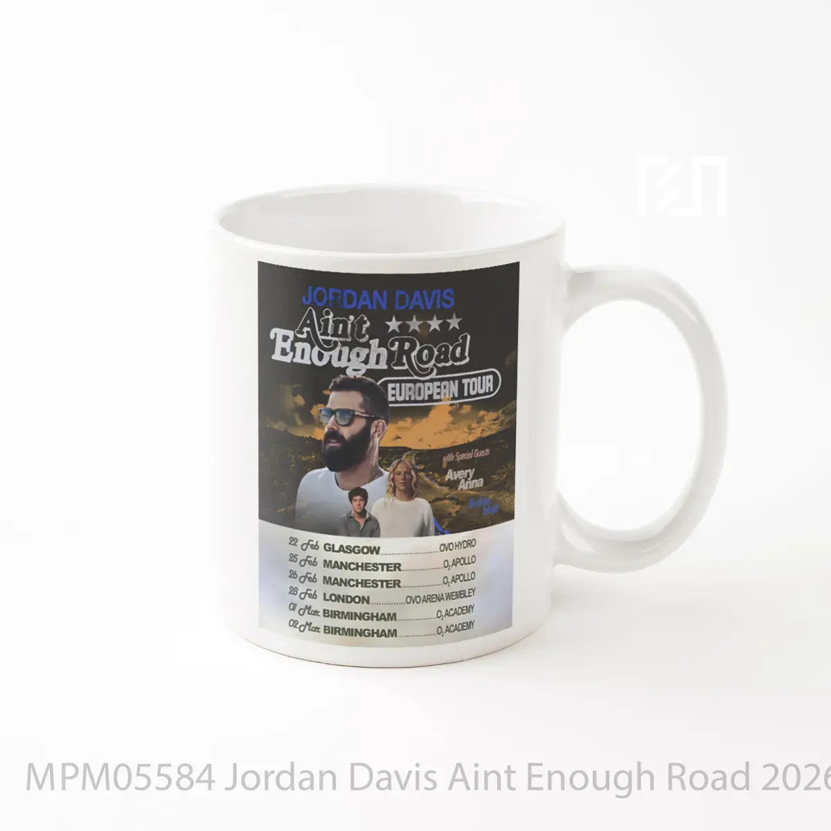 Mug Jordan Davis Aint Enough Road 2026 Uk Tour MPM05584