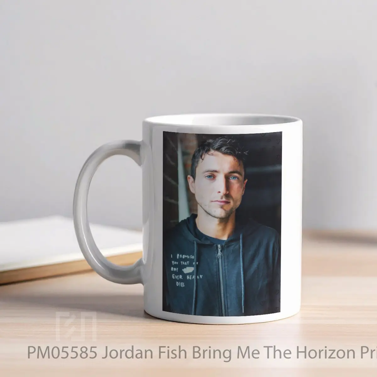 Mug Jordan Fish Bring Me The Horizon Print MPM05585 - All-side / Desain