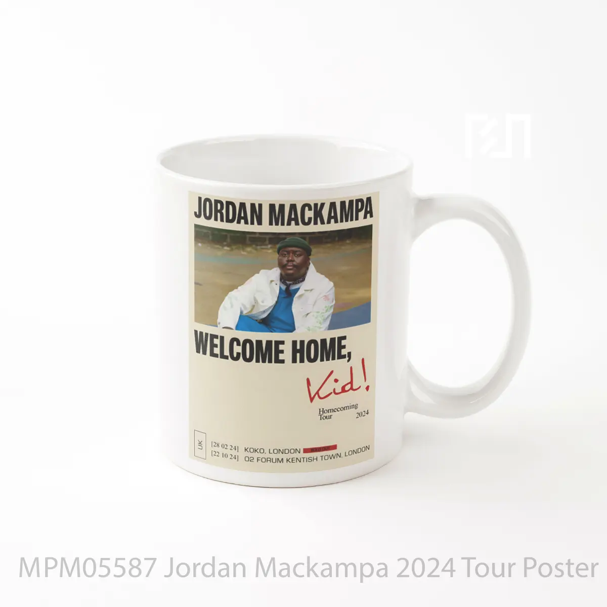 Mug Jordan Mackampa 2024 Tour MPM05587