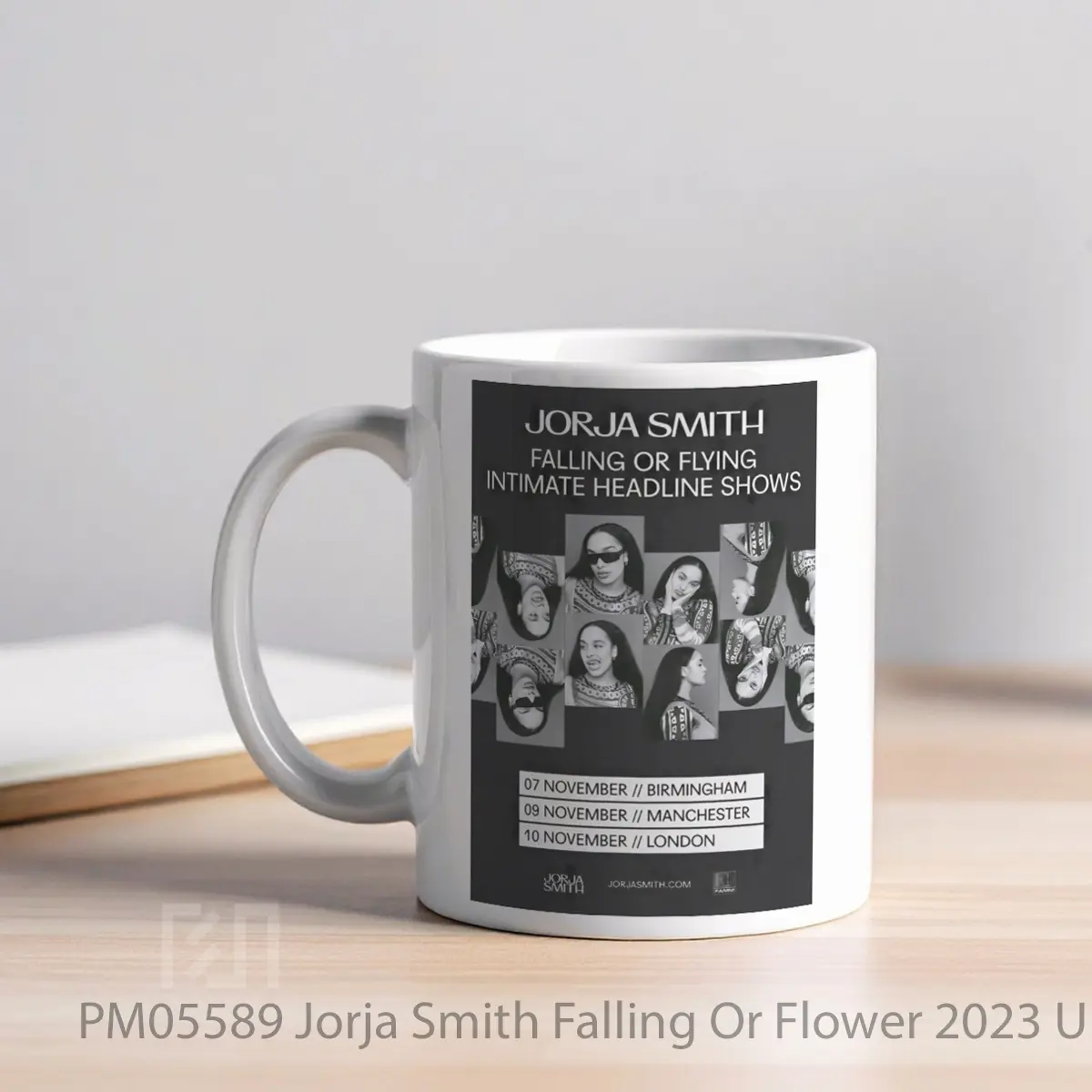 Mug Jorja Smith Falling Or Flower 2023 Uk Tour MPM05589 - All-side / Desain