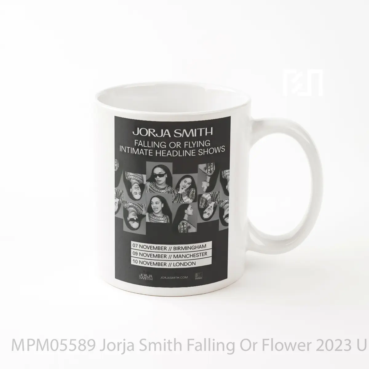 Mug Jorja Smith Falling Or Flower 2023 Uk Tour MPM05589