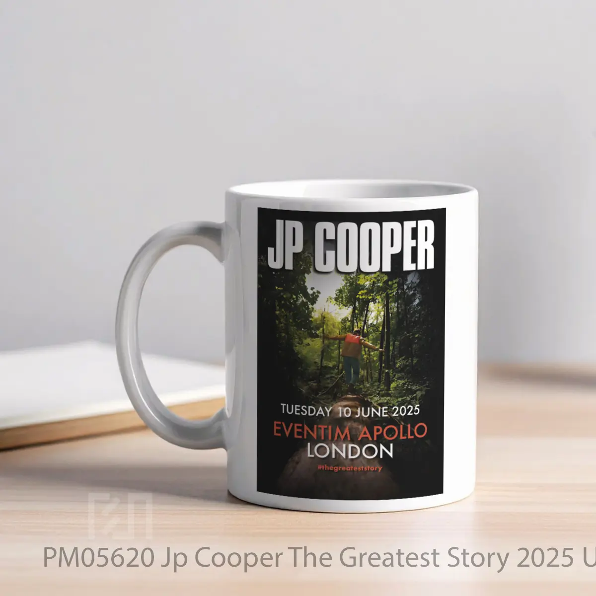 Mug Jp Cooper The Greatest Story 2025 Uk Tour MPM05620 - All-side / Desain