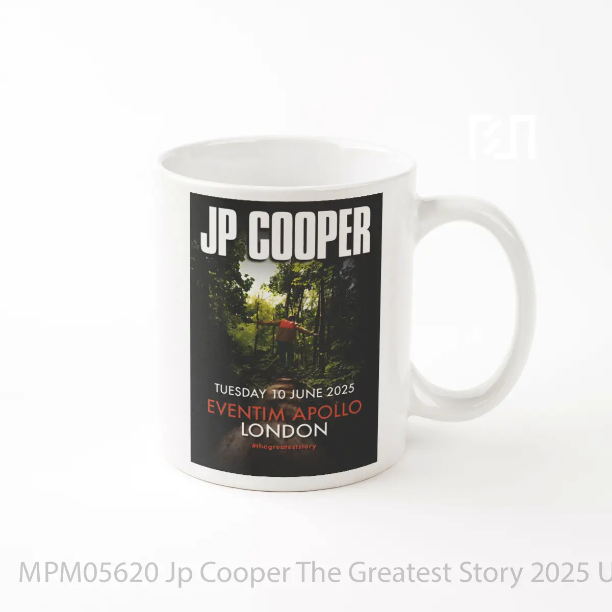 Mug Jp Cooper The Greatest Story 2025 Uk Tour MPM05620