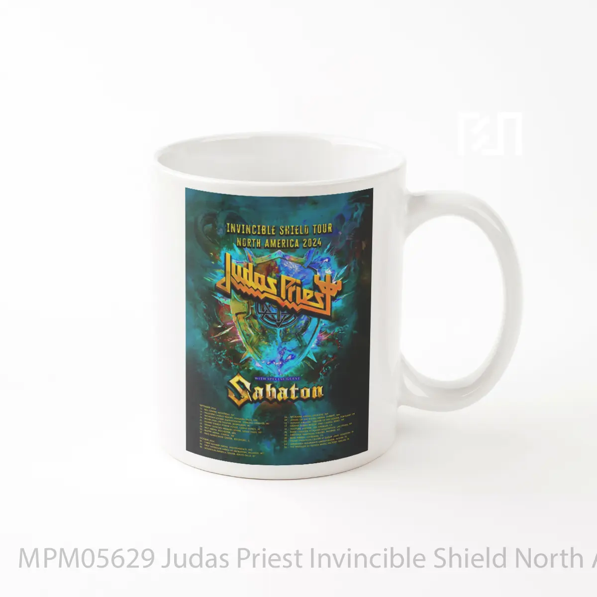 Mug Judas Priest Invincible Shield North America Tour 2024 MPM05629