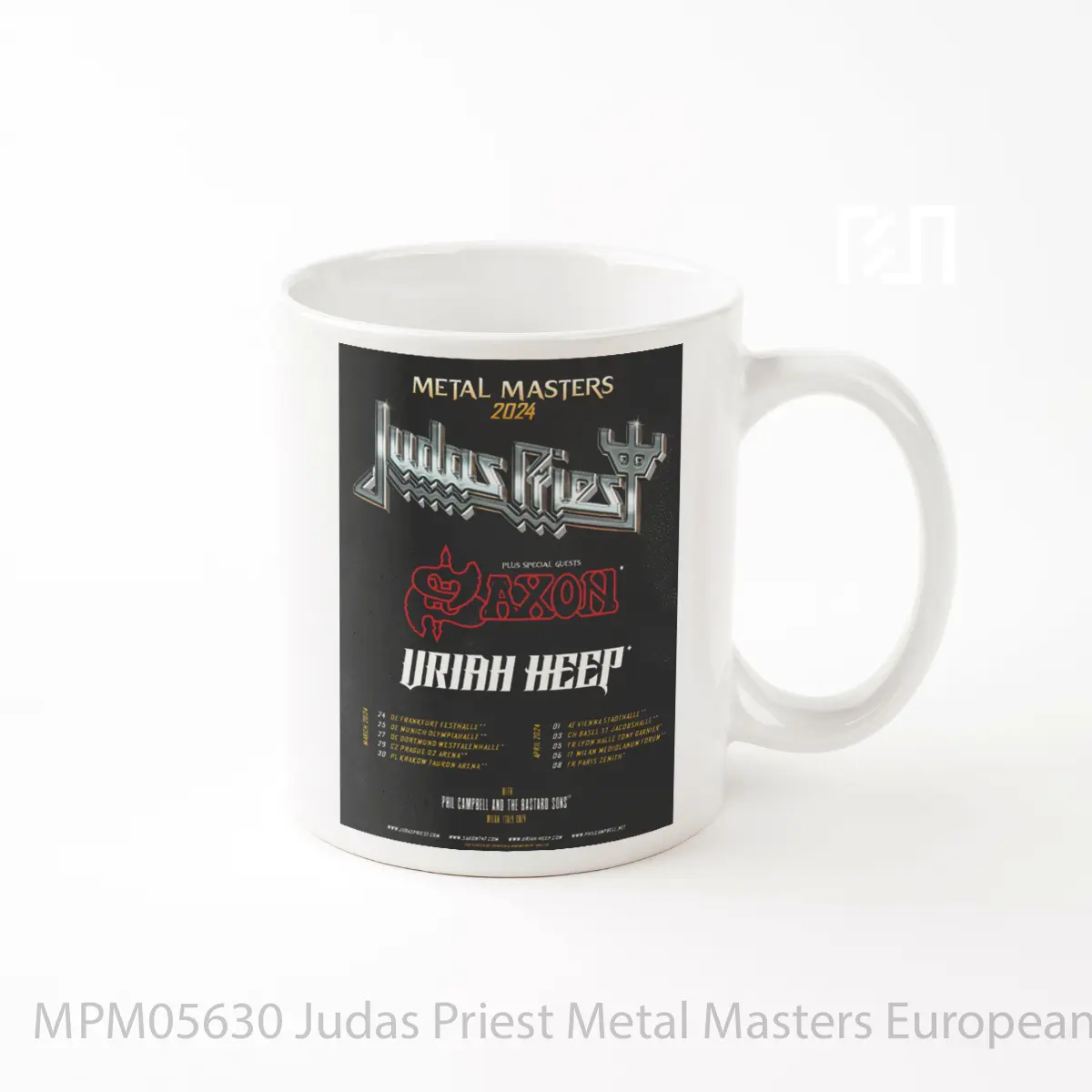 Mug Judas Priest Metal Masters European Tour 2024 MPM05630