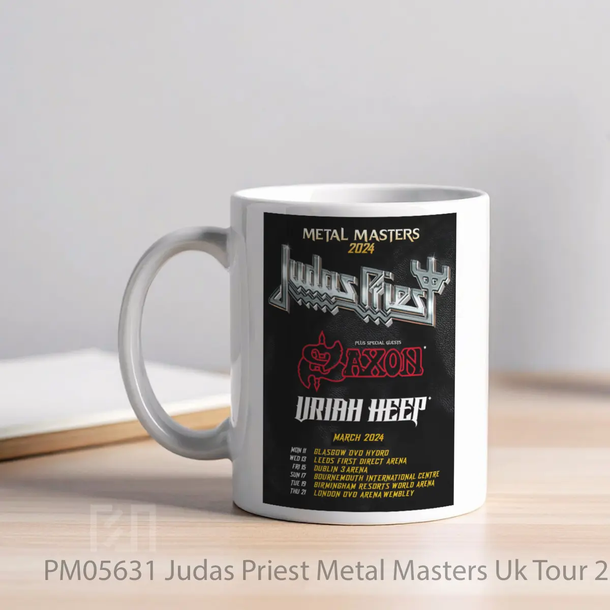 Mug Judas Priest Metal Masters Uk Tour 2024 MPM05631 - All-side / Desain