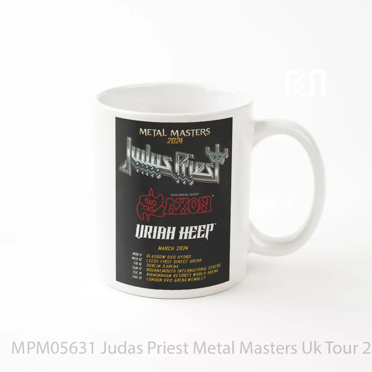 Mug Judas Priest Metal Masters Uk Tour 2024 MPM05631