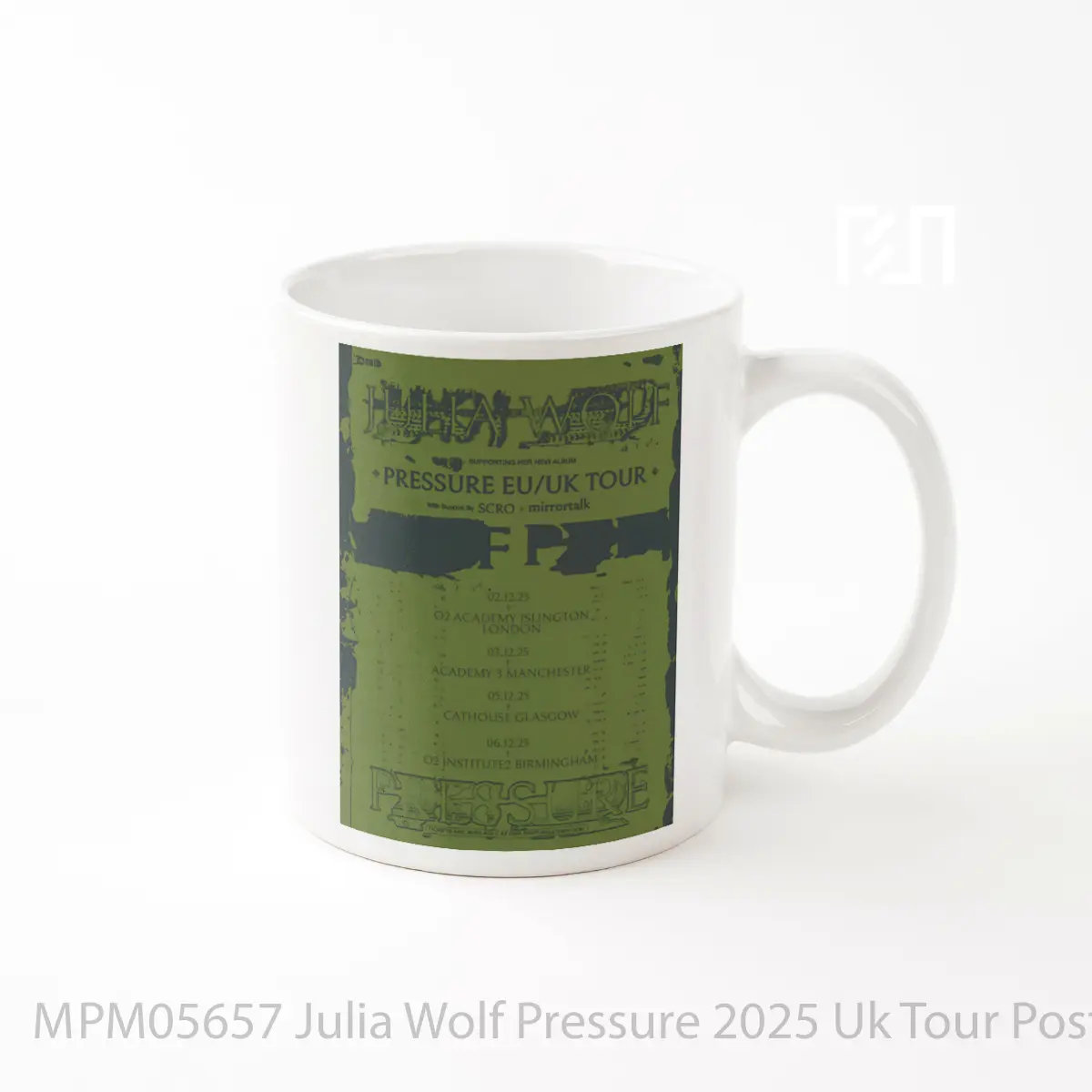 Mug Julia Wolf Pressure 2025 Uk Tour MPM05657