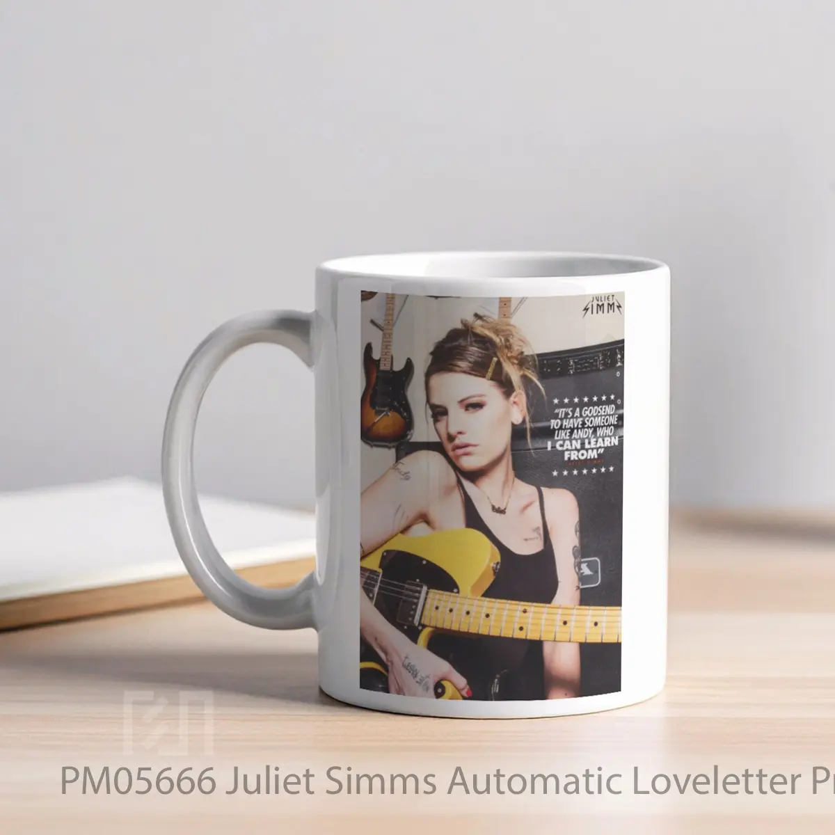 Mug Juliet Simms Automatic Loveletter Print 1 MPM05666 - All-side / Desain
