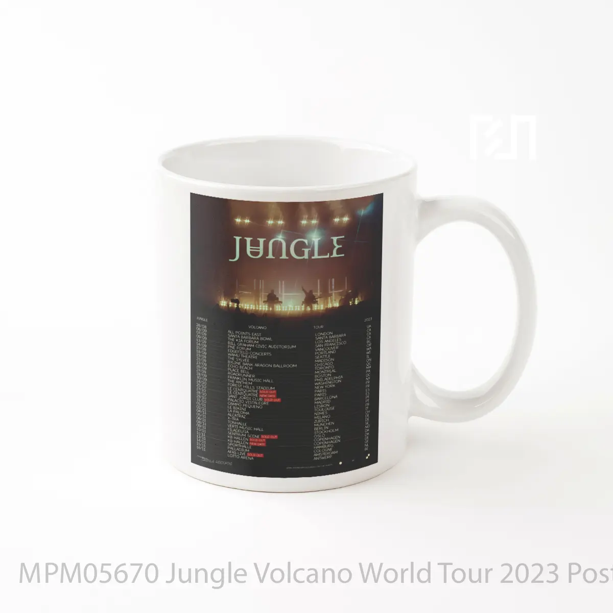Mug Jungle Volcano World Tour 2023 MPM05670