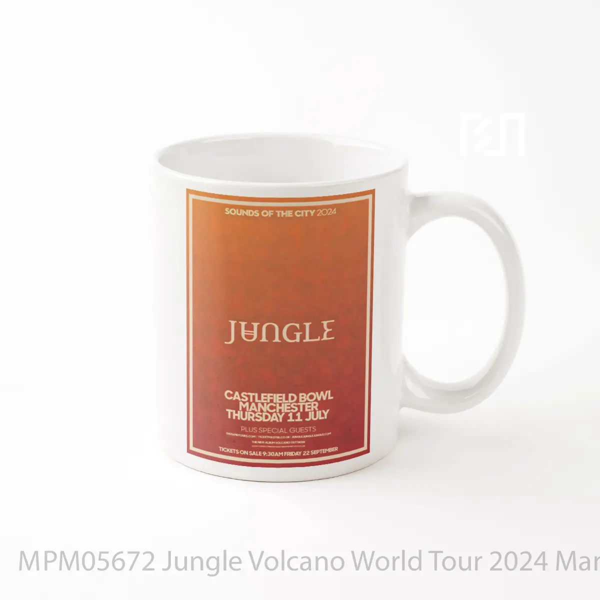 Mug Jungle Volcano World Tour 2024 Manchester MPM05672