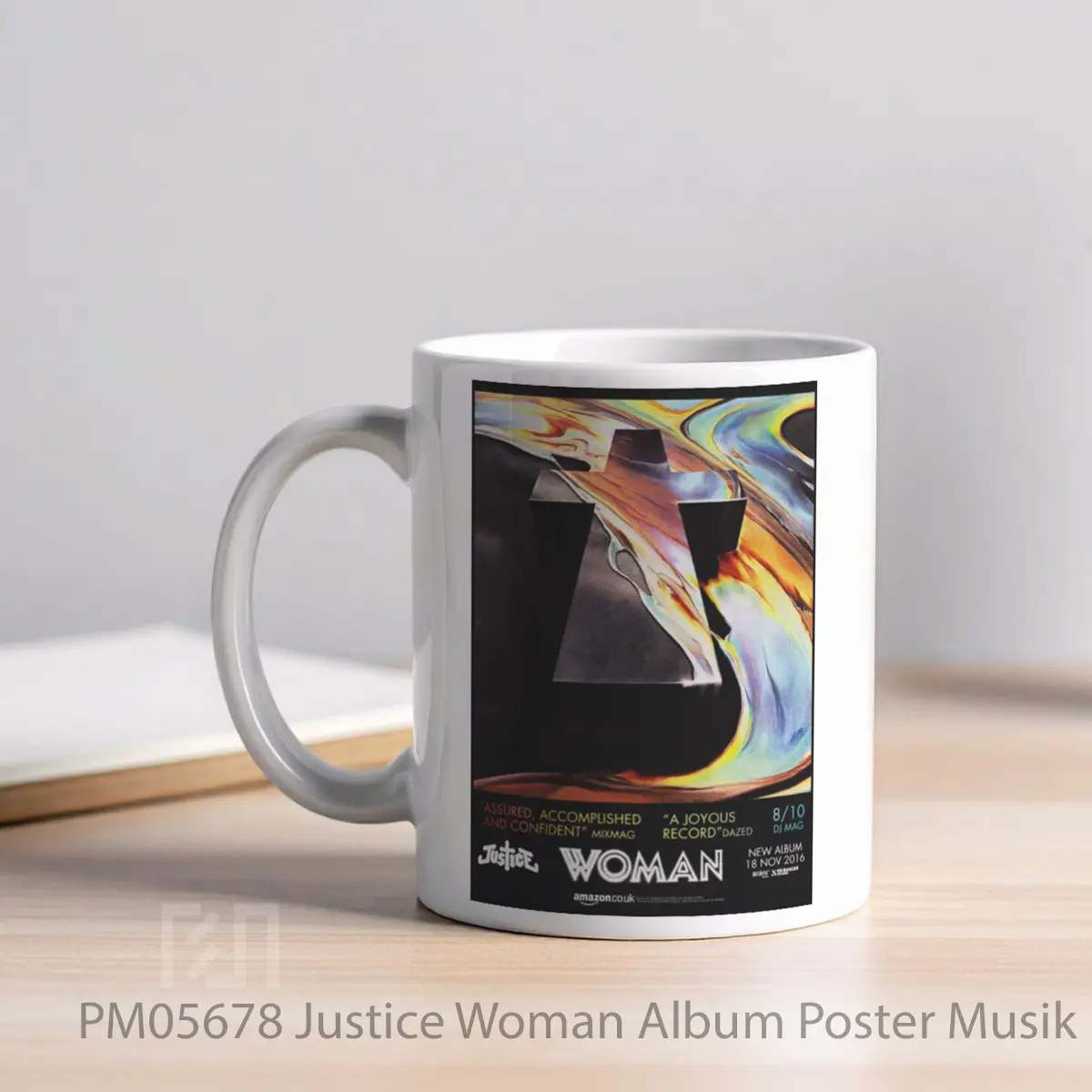 Mug Justice Woman Album MPM05678 - All-side / Desain