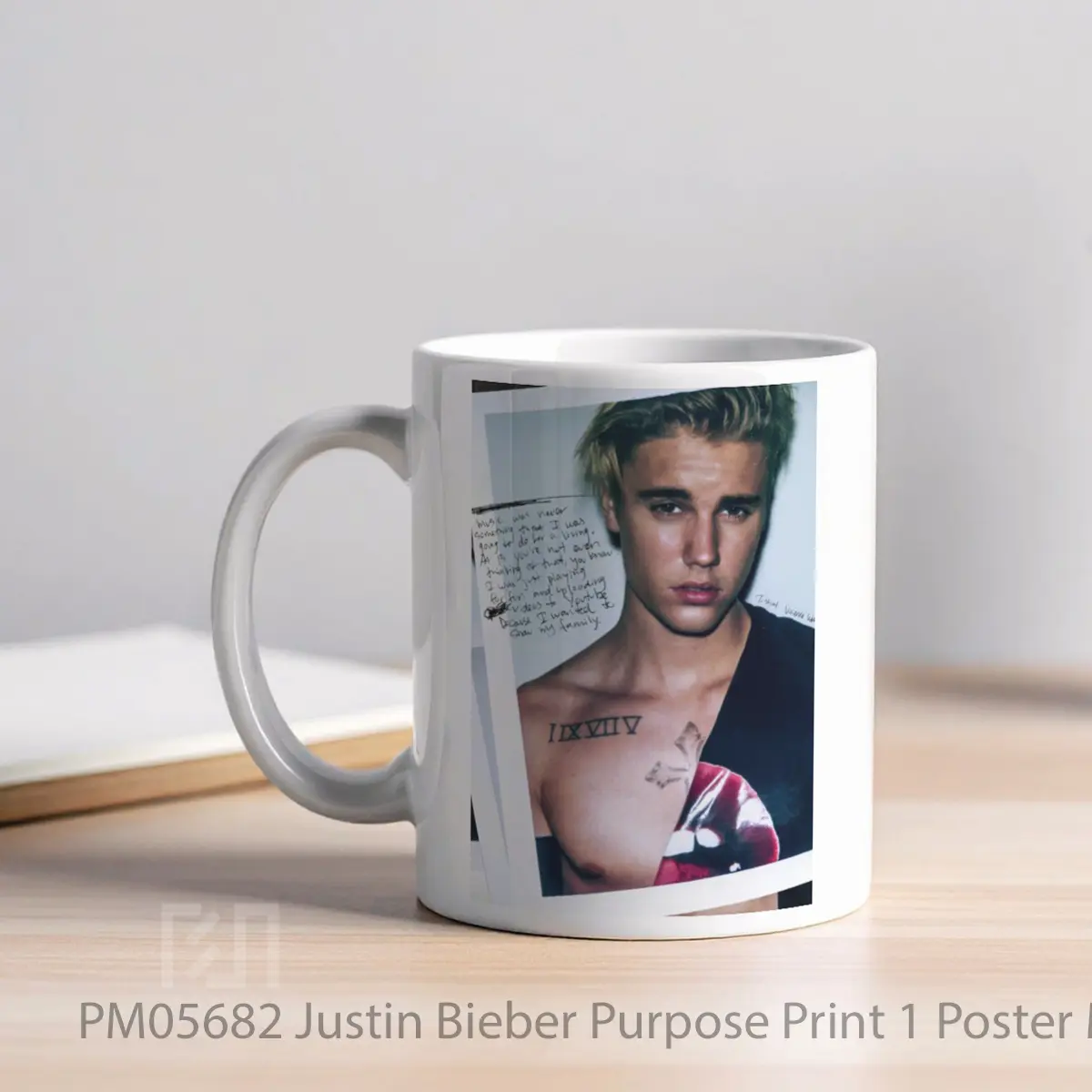 Mug Justin Bieber Purpose Print 1 MPM05682 - All-side / Desain