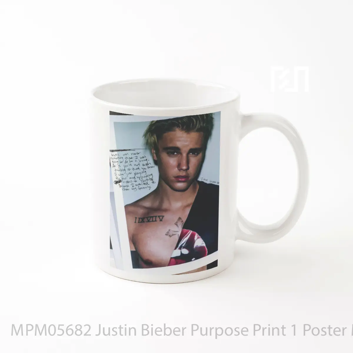 Mug Justin Bieber Purpose Print 1 MPM05682