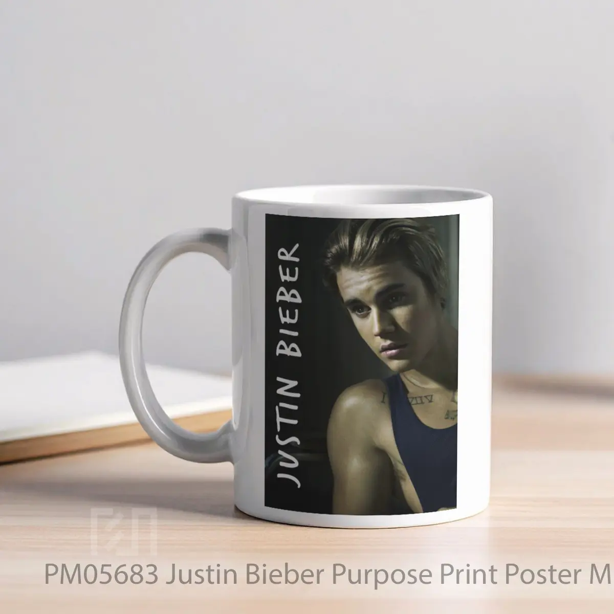 Mug Justin Bieber Purpose Print MPM05683 - All-side / Desain