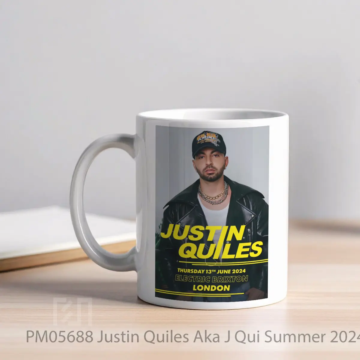 Mug Justin Quiles Aka J Qui Summer 2024 Tour MPM05688 - All-side / Desain