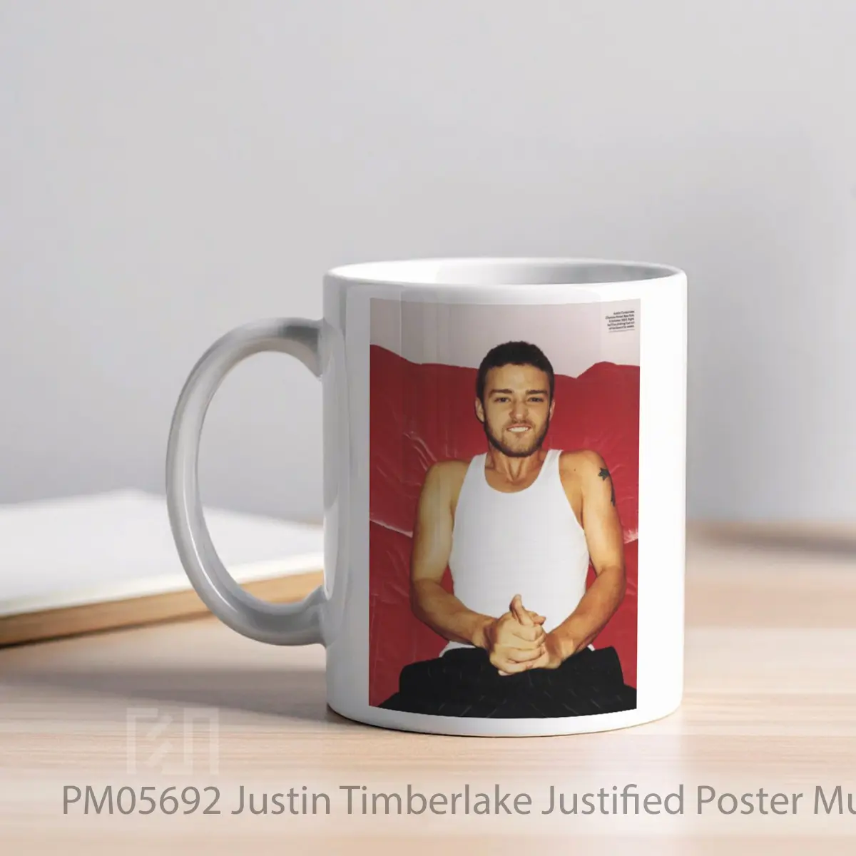 Mug Justin Timberlake Justified MPM05692 - All-side / Desain