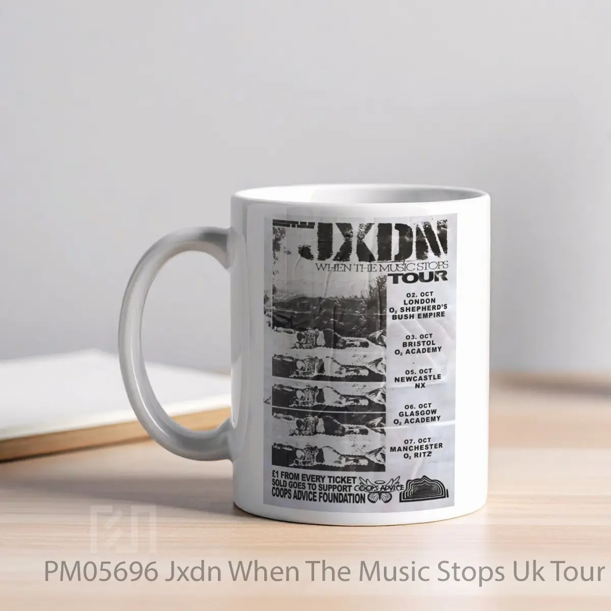 Mug Jxdn When The Music Stops Uk Tour 2024 MPM05696 - All-side / Desain
