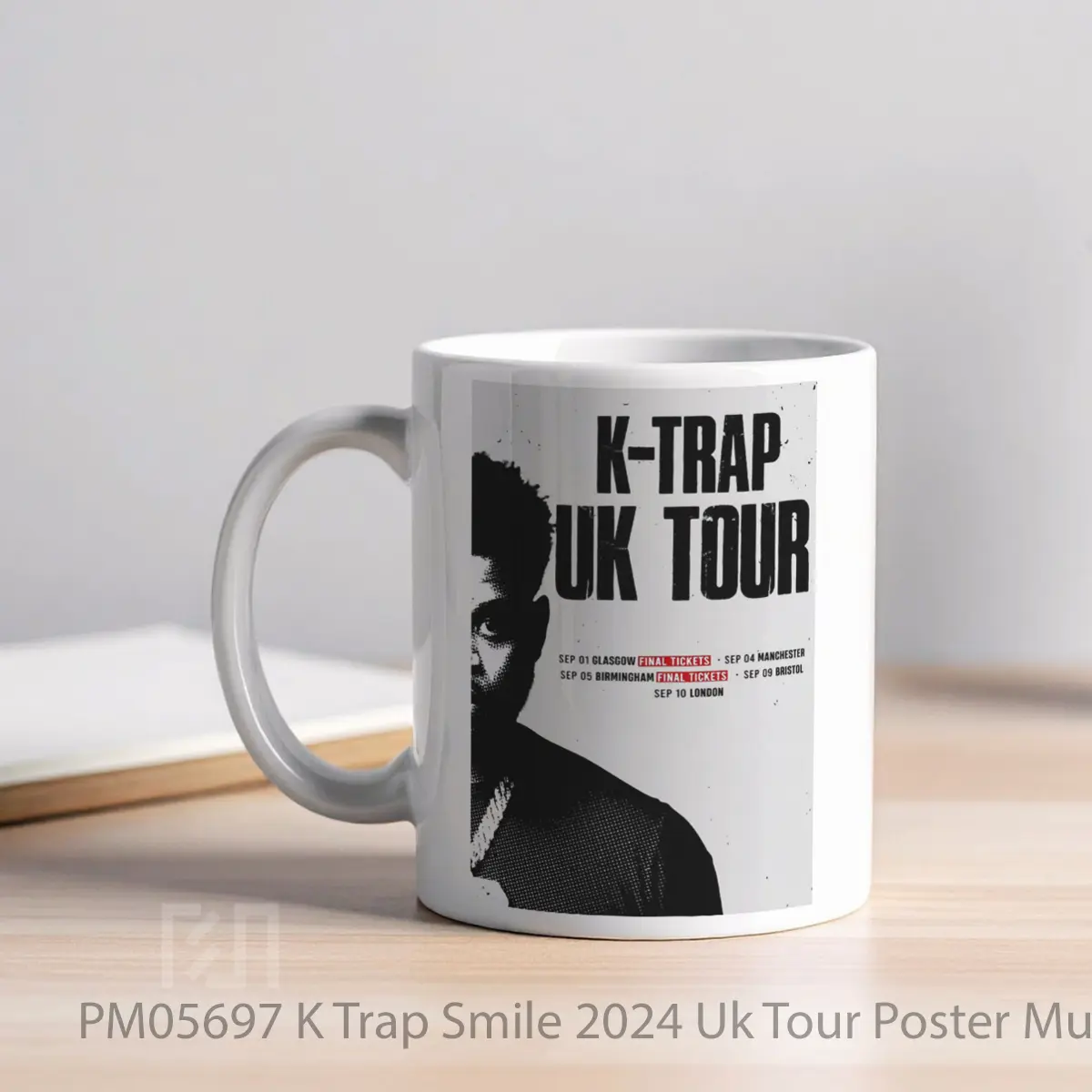 Mug K Trap Smile 2024 Uk Tour MPM05697 - All-side / Desain