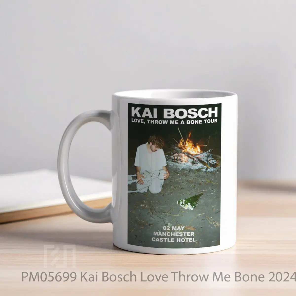 Mug Kai Bosch Love Throw Me Bone 2024 Tour MPM05699 - All-side / Desain