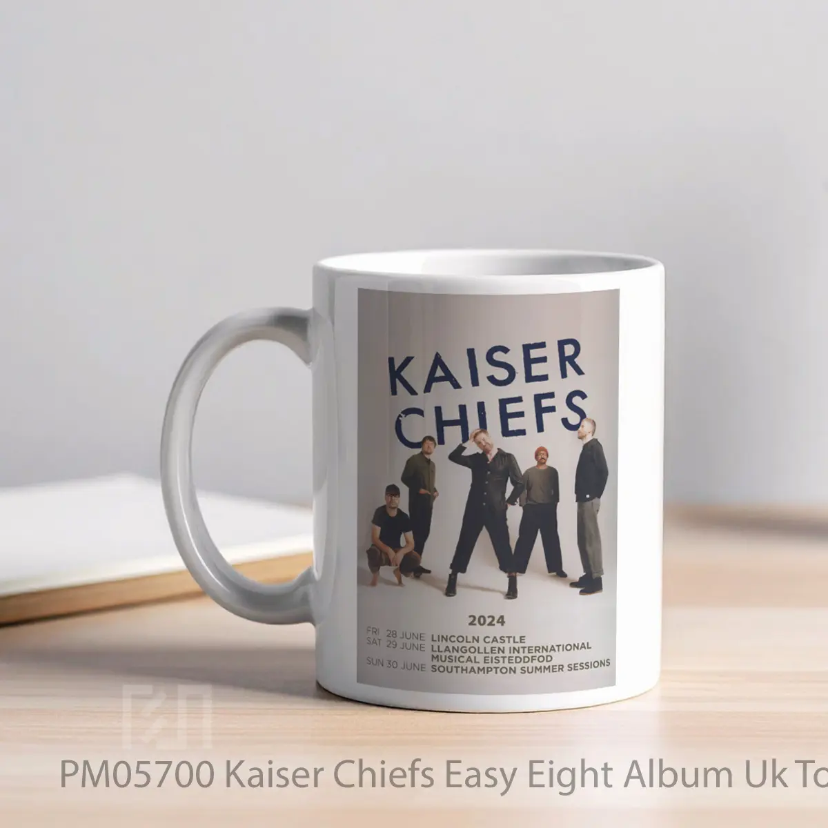 Mug Kaiser Chiefs Easy Eight Album Uk Tour 2024 MPM05700 - All-side / Desain