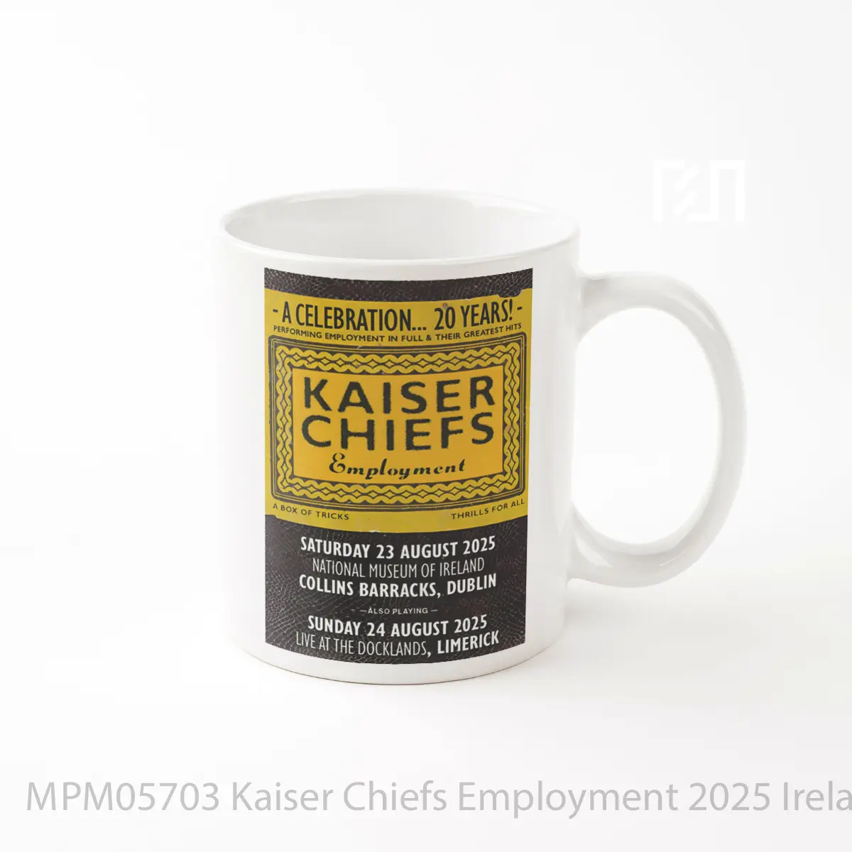 Mug Kaiser Chiefs Employment 2025 Ireland Tour MPM05703