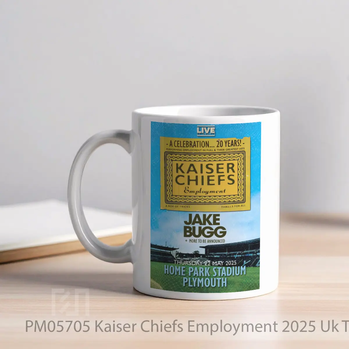 Mug Kaiser Chiefs Employment 2025 Uk Tour 2 MPM05705 - All-side / Desain