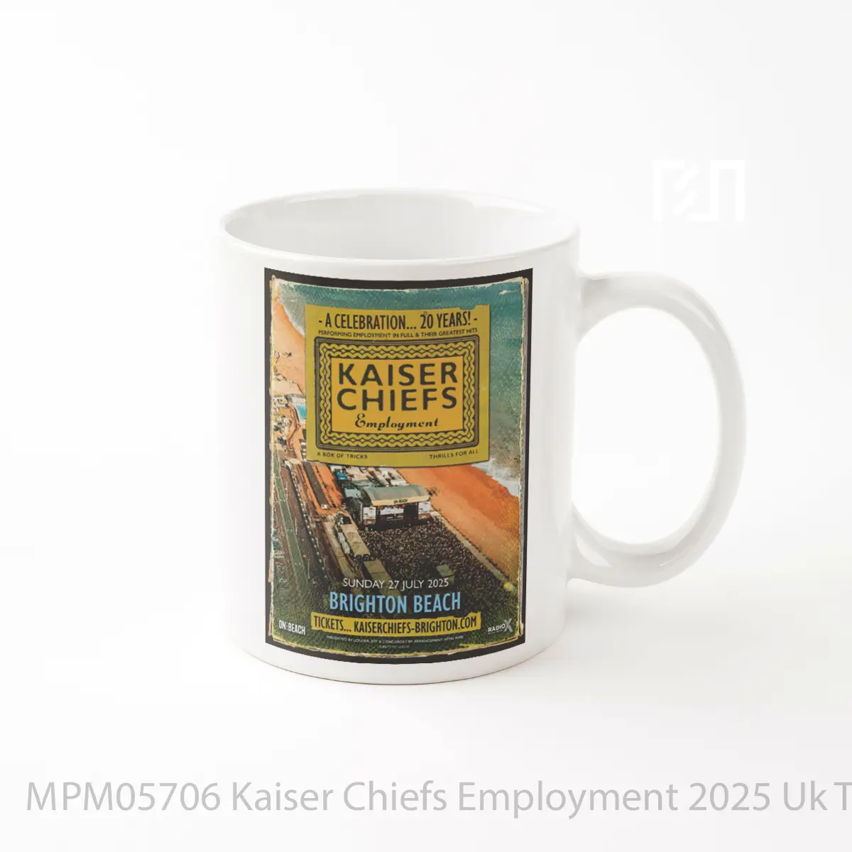 Mug Kaiser Chiefs Employment 2025 Uk Tour 3 MPM05706
