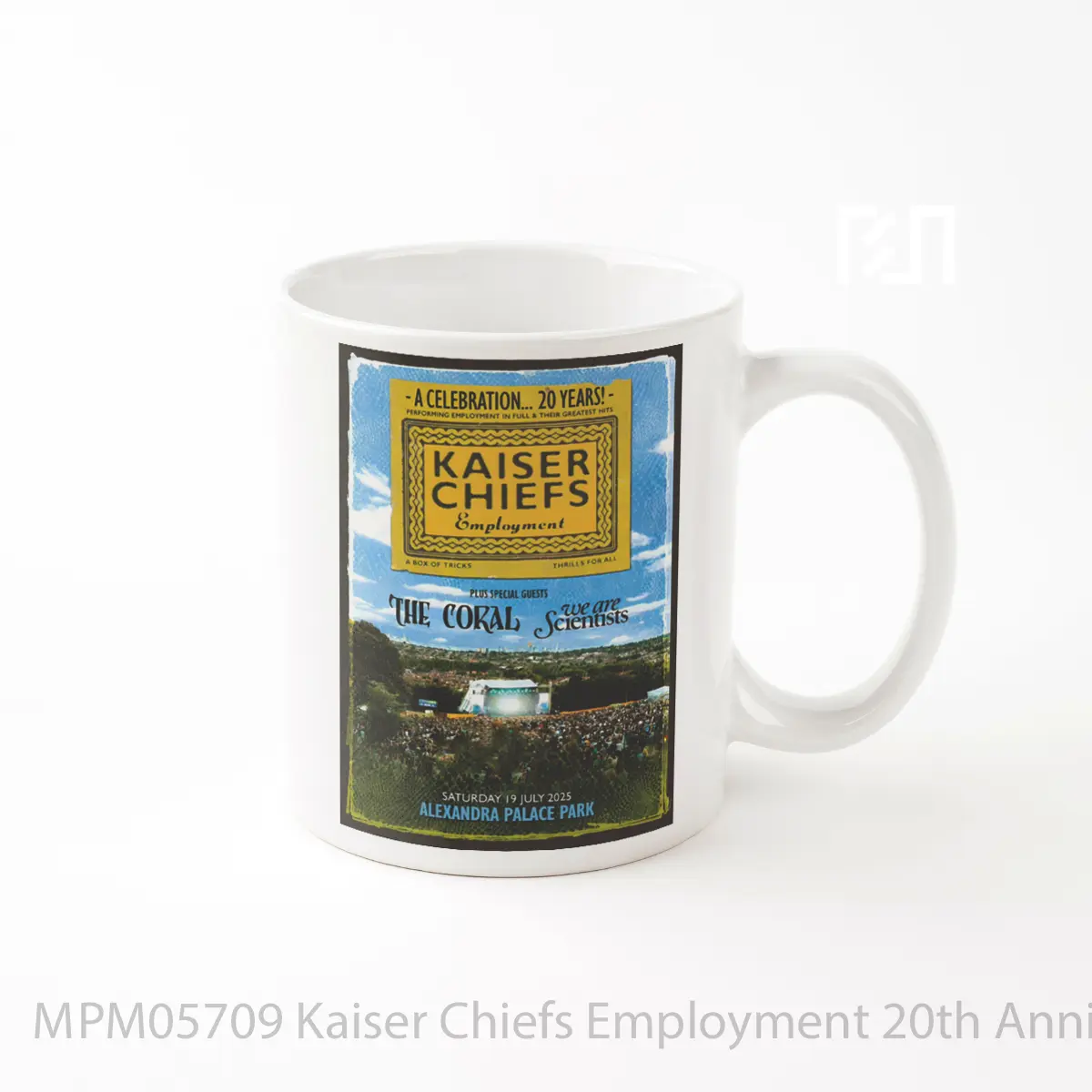 Mug Kaiser Chiefs Employment 20th Anniversary 2025 Uk MPM05709