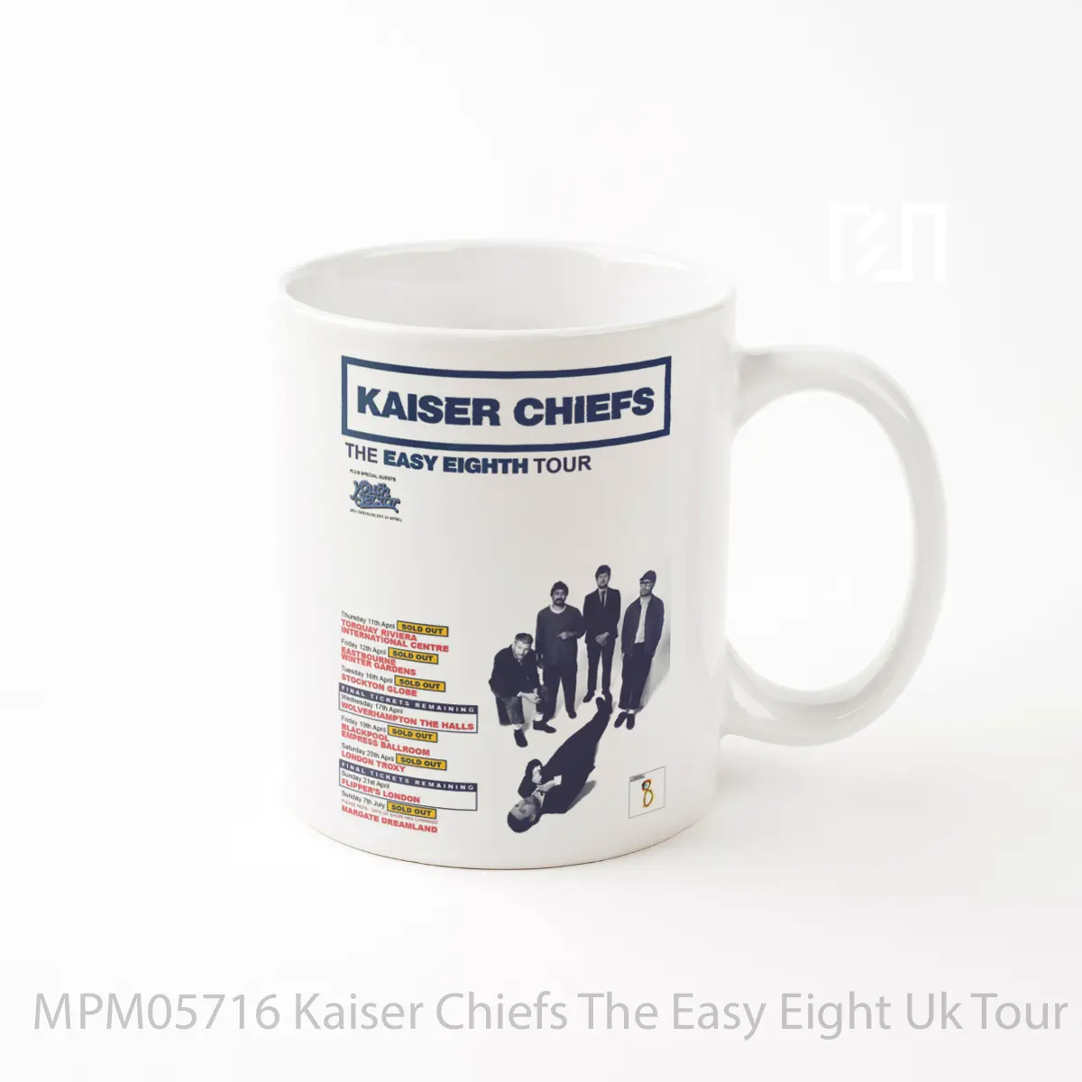 Mug Kaiser Chiefs The Easy Eight Uk Tour 2024 MPM05716
