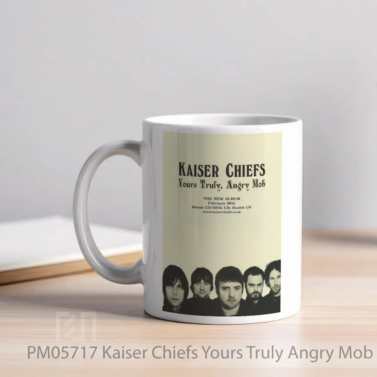 Mug Kaiser Chiefs Yours Truly Angry Mob Print MPM05717 - All-side / Desain