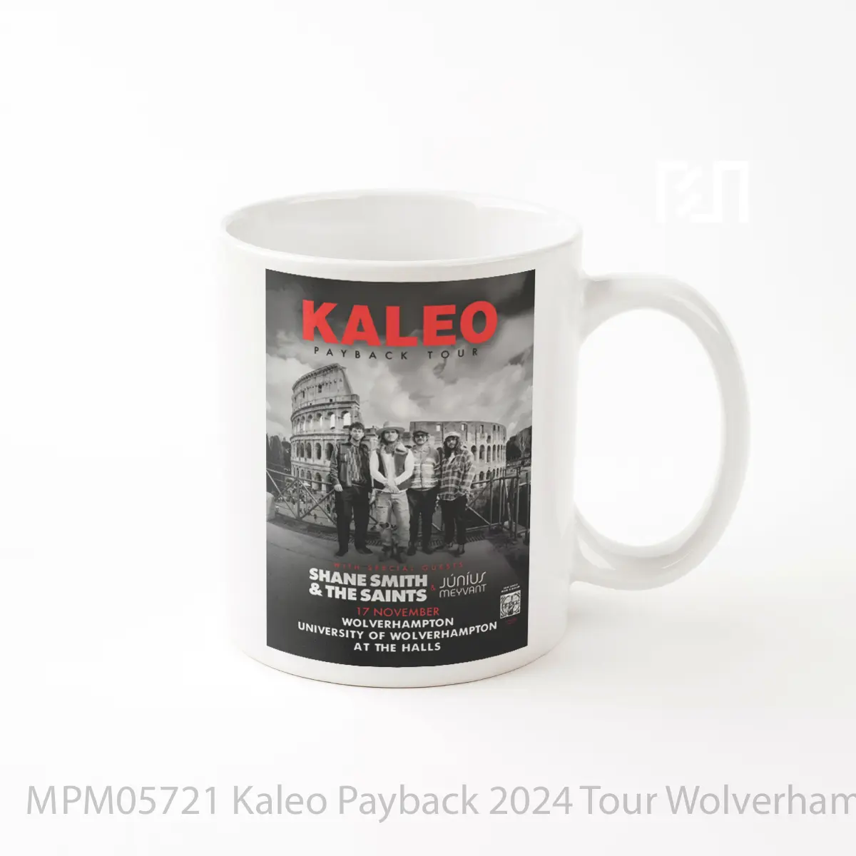 Mug Kaleo Payback 2024 Tour Wolverhampton University P MPM05721