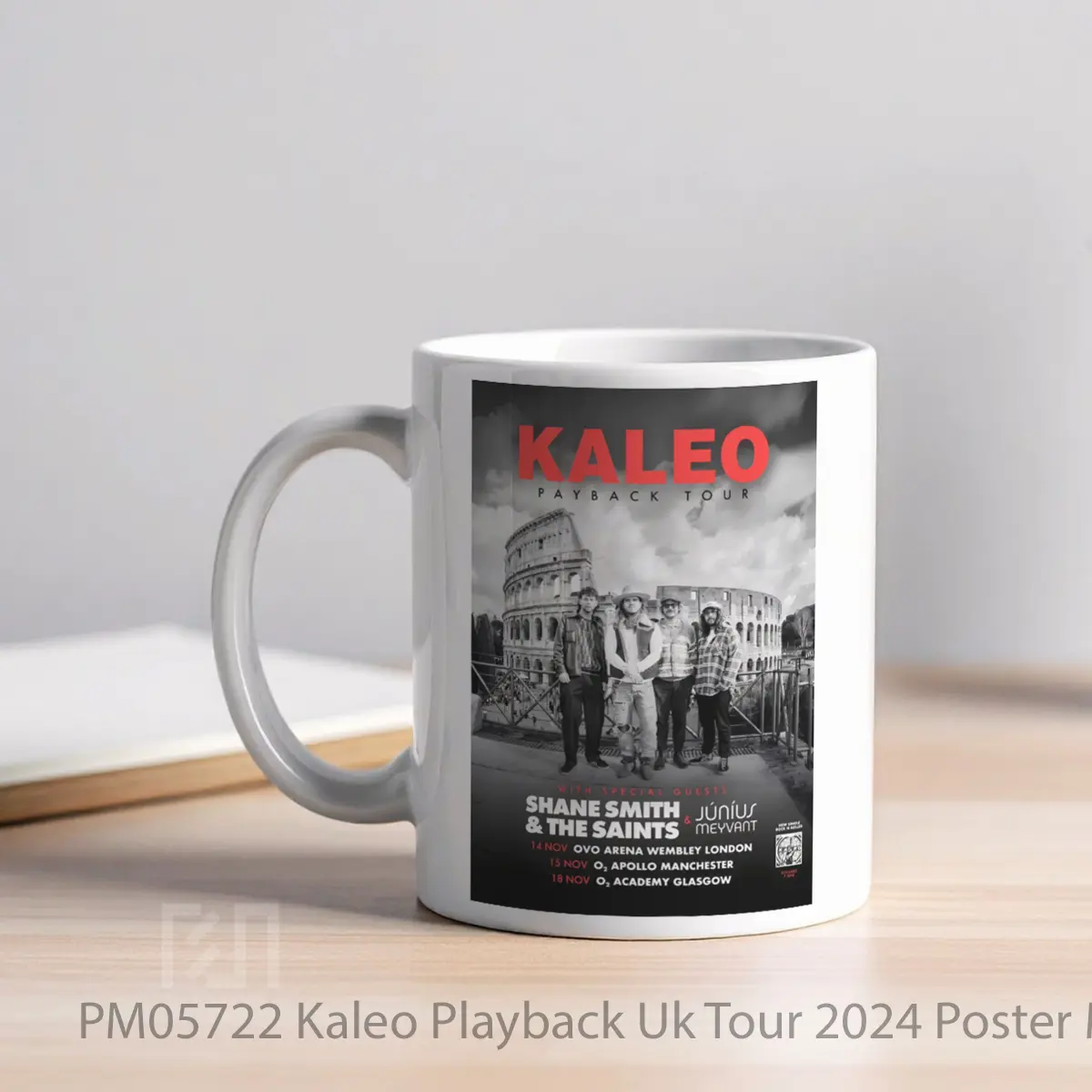 Mug Kaleo Playback Uk Tour 2024 MPM05722 - All-side / Desain