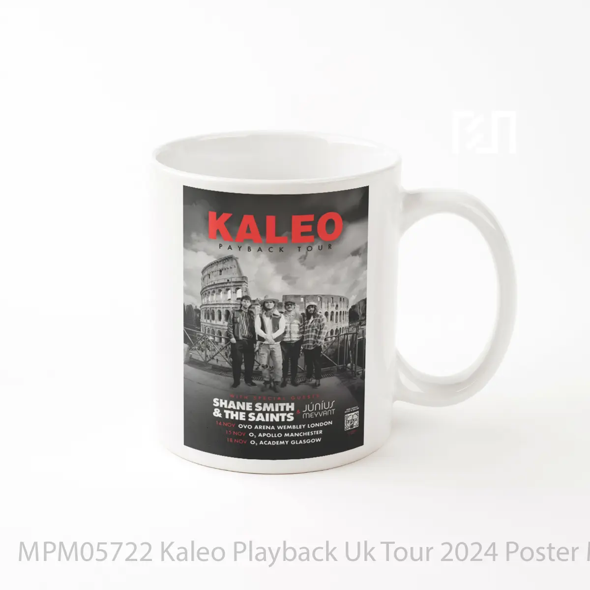 Mug Kaleo Playback Uk Tour 2024 MPM05722