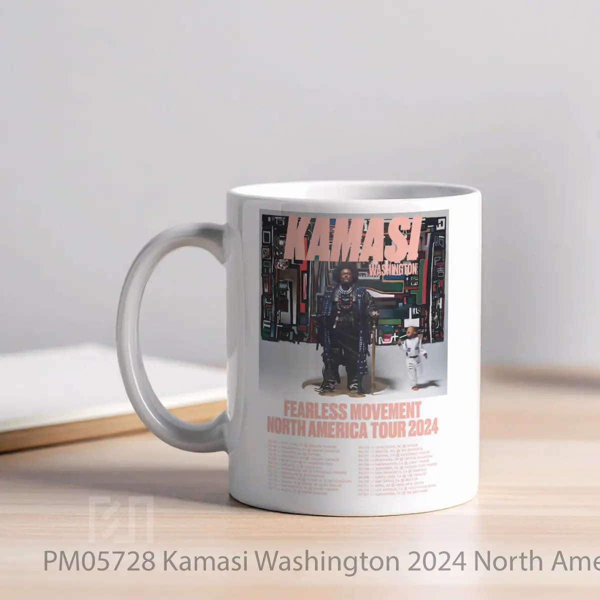 Mug Kamasi Washington 2024 North American Tour MPM05728 - All-side / Desain