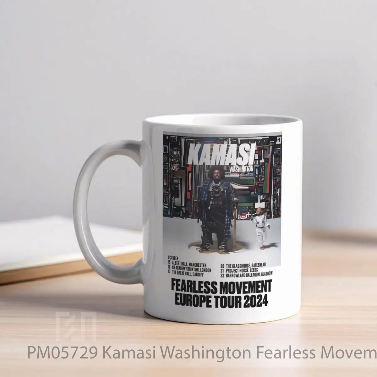 Mug Kamasi Washington Fearless Movement 2024 Uk Tour MPM05729 - All-side / Desain