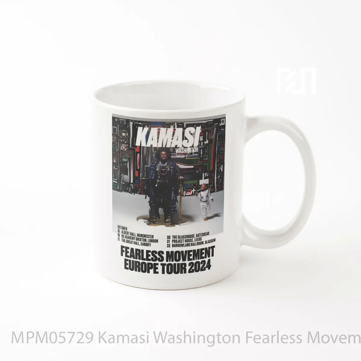 Mug Kamasi Washington Fearless Movement 2024 Uk Tour MPM05729