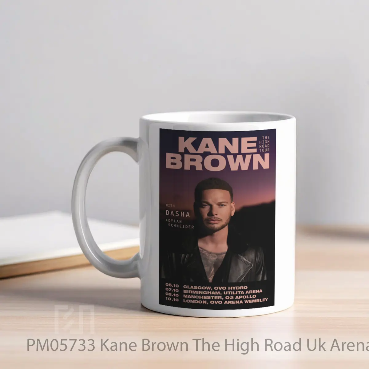 Mug Kane Brown The High Road Uk Arena Tour 2025 MPM05733 - All-side / Desain