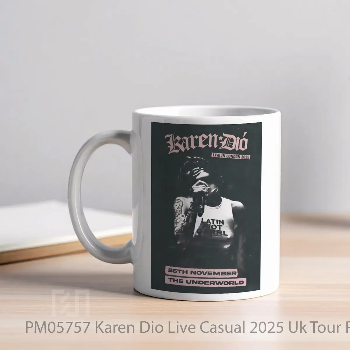 Mug Karen Dio Live Casual 2025 Uk Tour MPM05757 - All-side / Desain