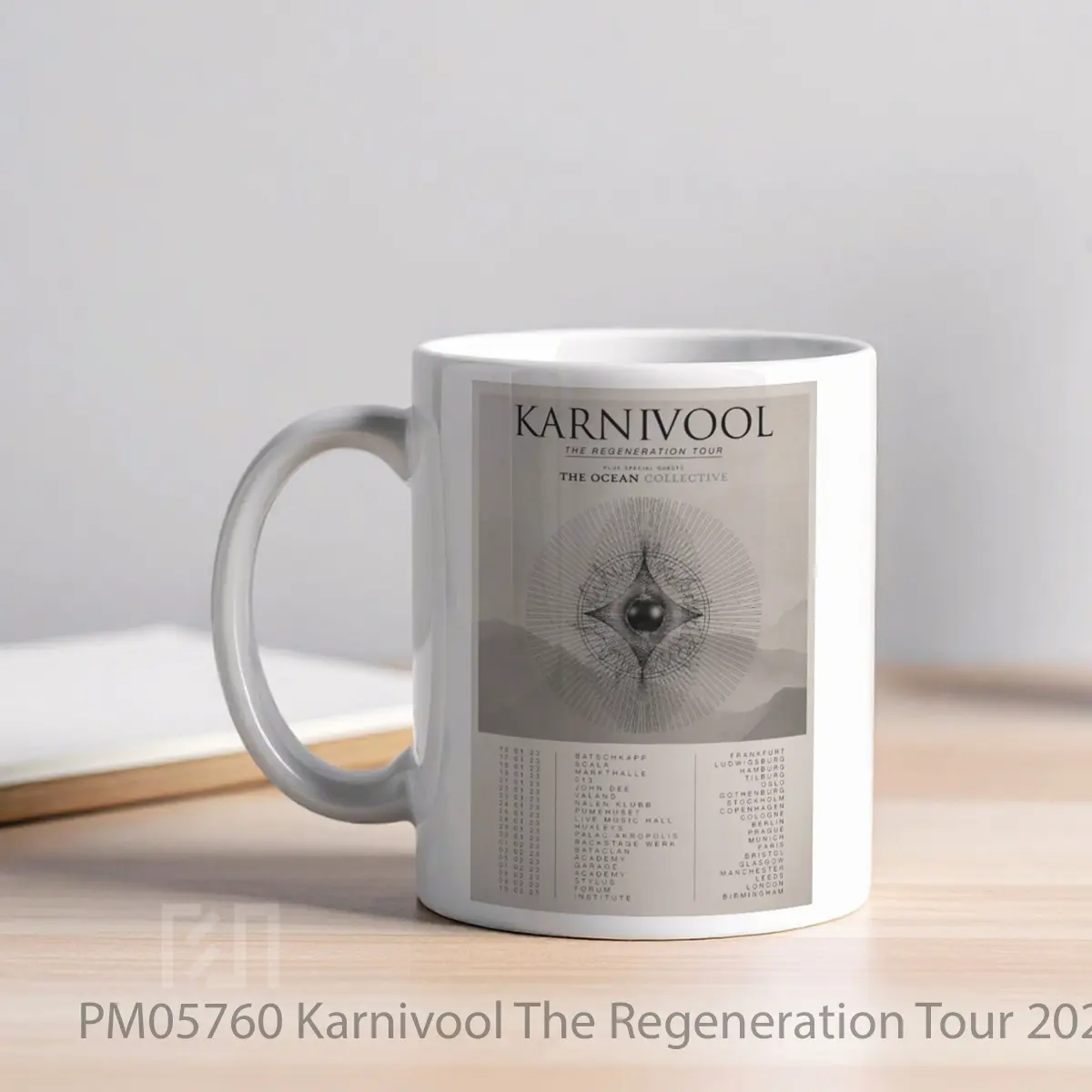 Mug Karnivool The Regeneration Tour 2023 Uk Europe MPM05760 - All-side / Desain