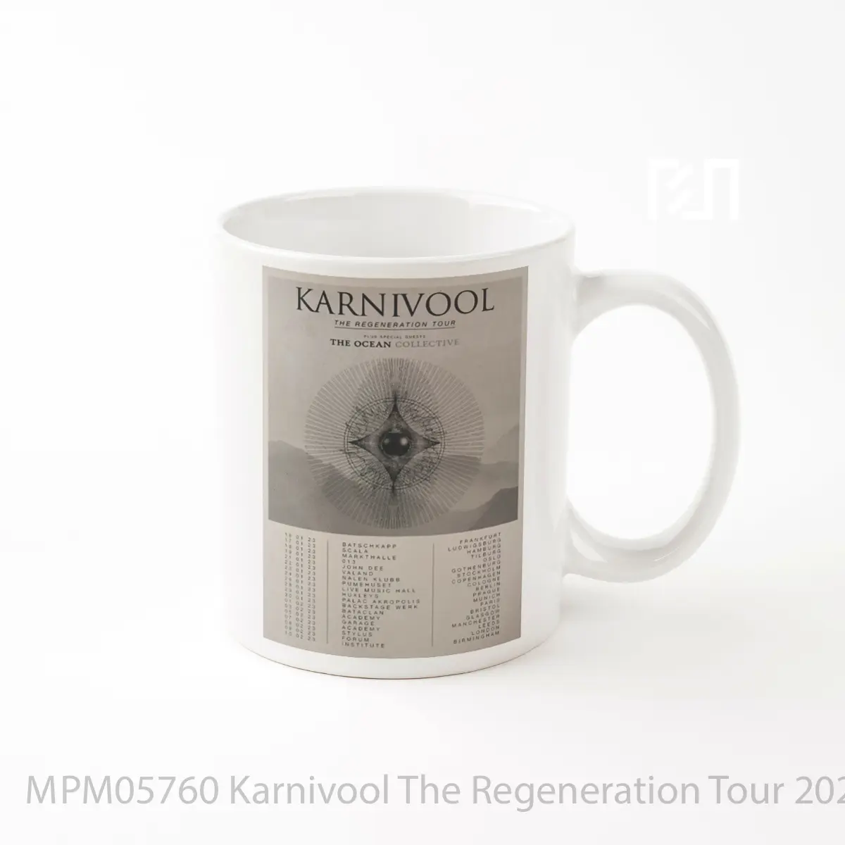 Mug Karnivool The Regeneration Tour 2023 Uk Europe MPM05760