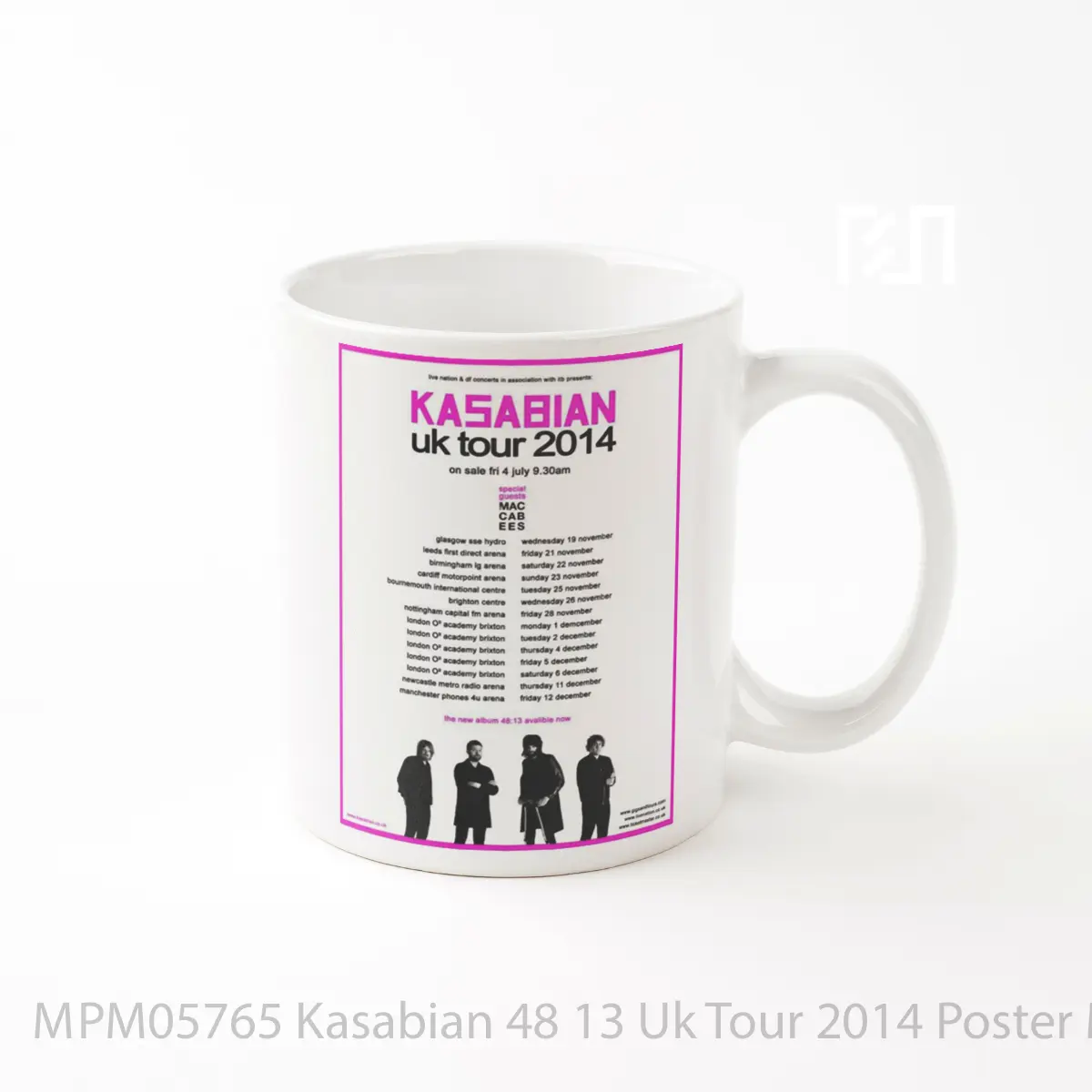 Mug Kasabian 48 13 Uk Tour 2014 MPM05765