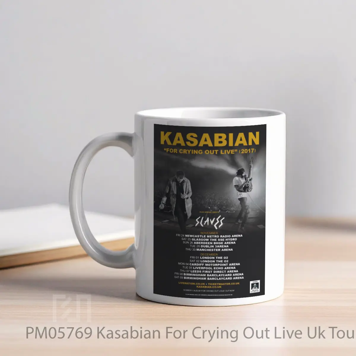Mug Kasabian For Crying Out Live Uk Tour 2017 MPM05769 - All-side / Desain