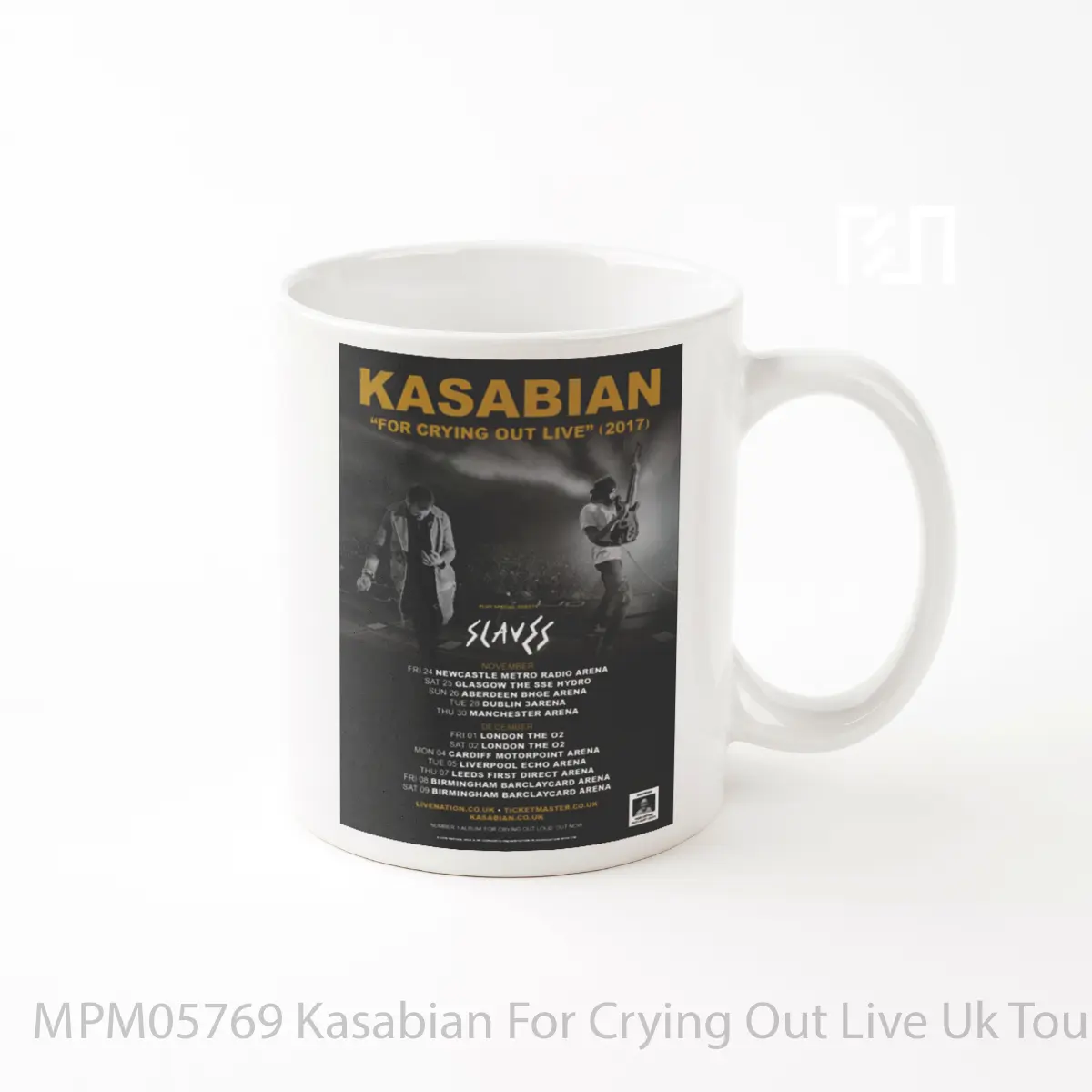 Mug Kasabian For Crying Out Live Uk Tour 2017 MPM05769
