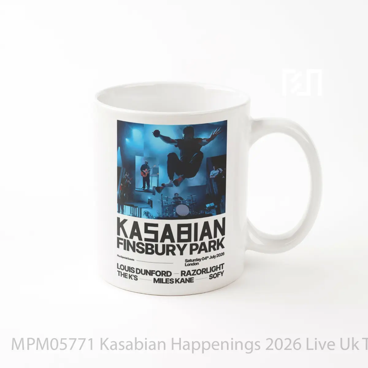 Mug Kasabian Happenings 2026 Live Uk Tour London Finsbury Park MPM05771