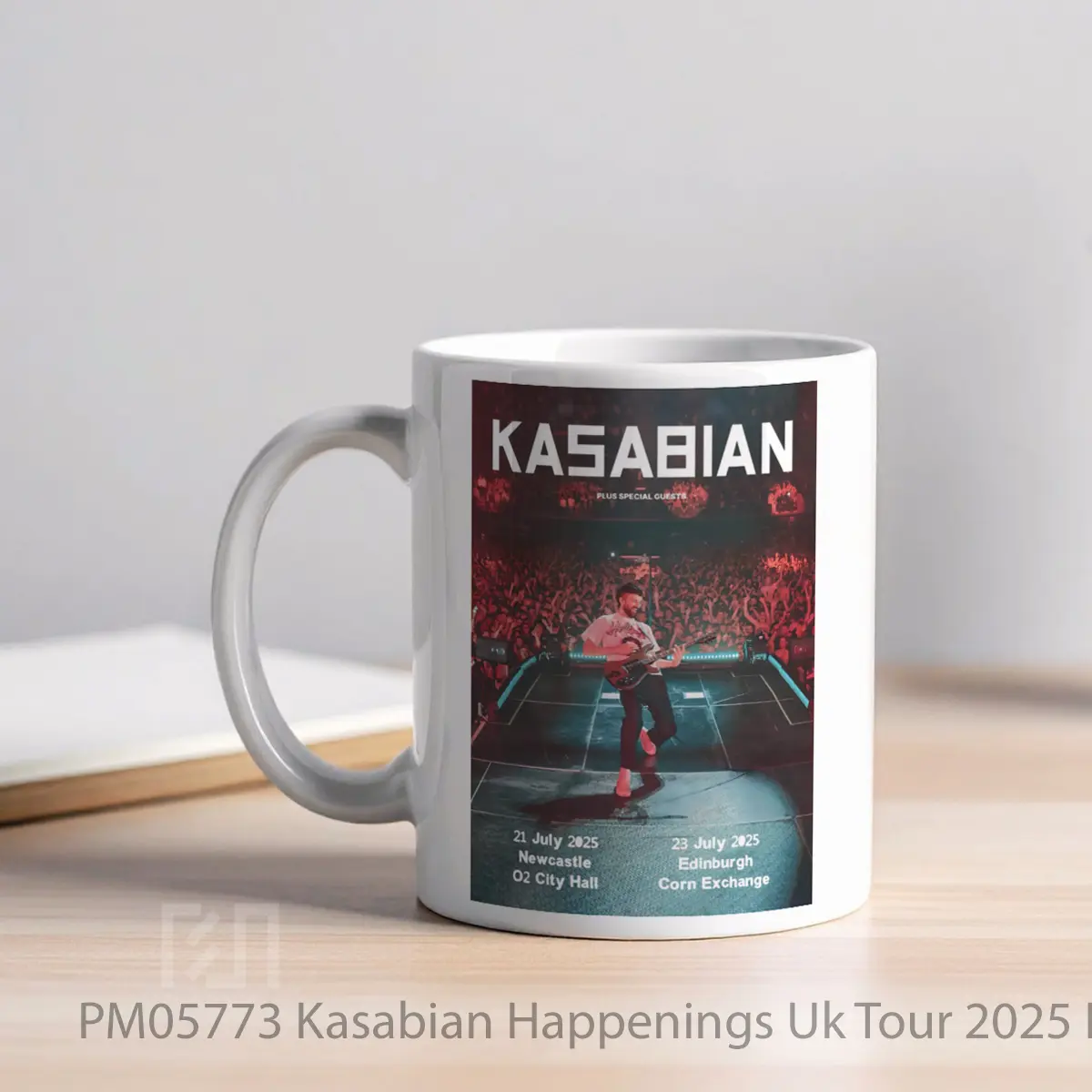 Mug Kasabian Happenings Uk Tour 2025 Newcastle Edinburgh MPM05773 - All-side / Desain
