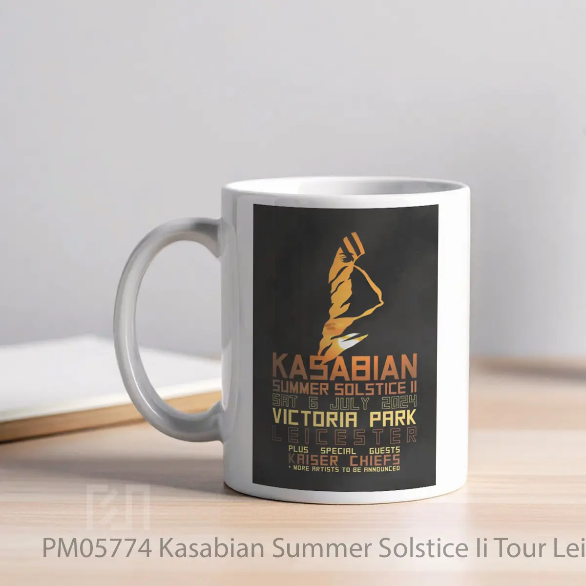 Mug Kasabian Summer Solstice Ii Tour Leicester 2024 MPM05774 - All-side / Desain