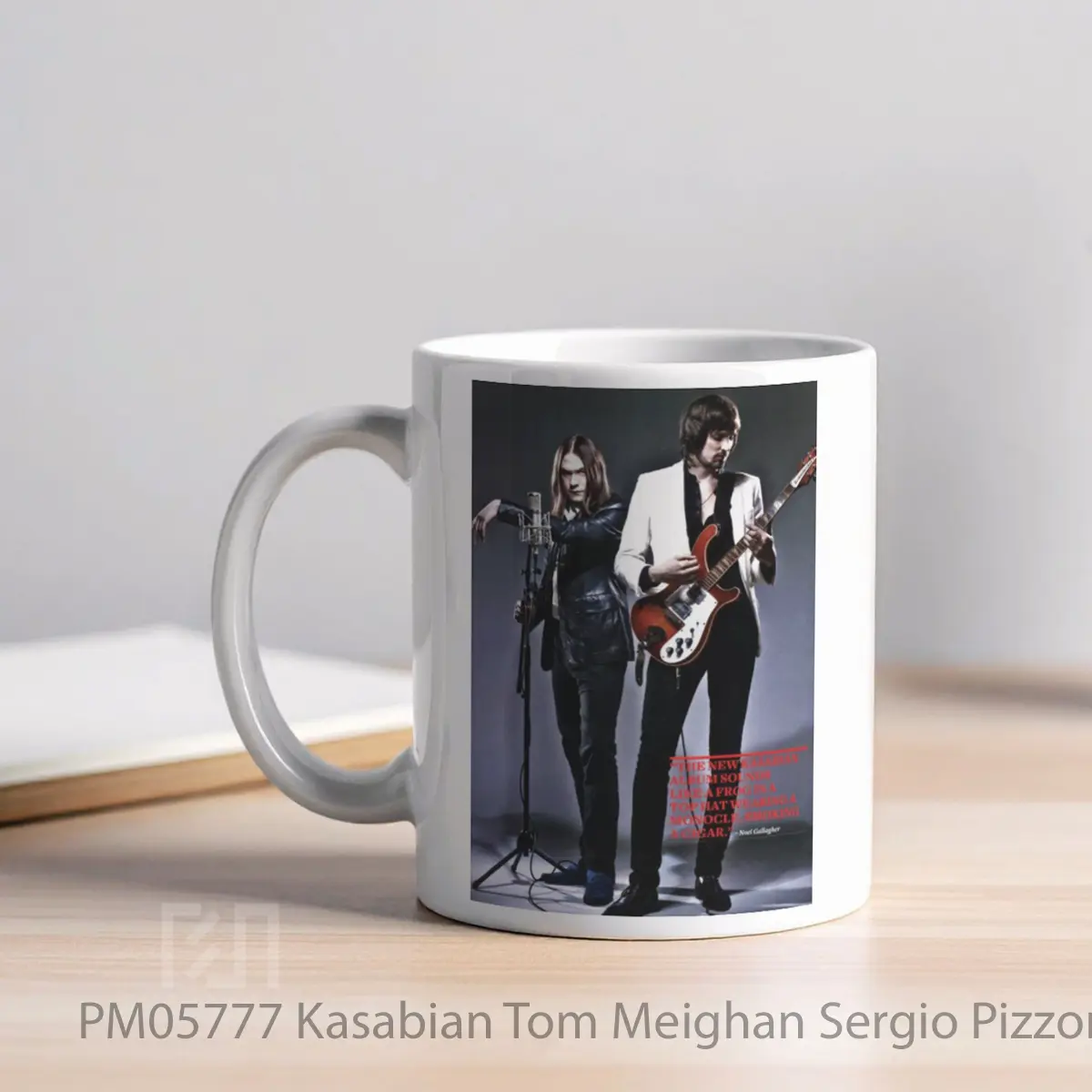 Mug Kasabian Tom Meighan Sergio Pizzorno MPM05777 - All-side / Desain