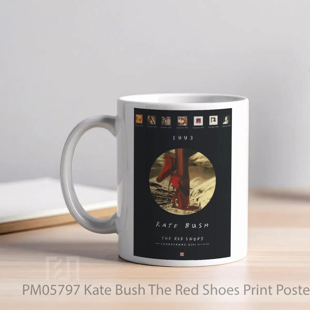 Mug Kate Bush The Red Shoes Print MPM05797 - All-side / Desain